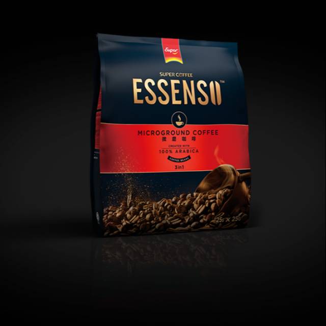 

Super Coffee Essenso Microground Coffee 100% Arabica 3in1