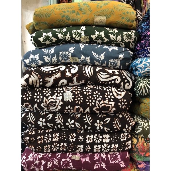 Kain Batik Rayon Santung Motif