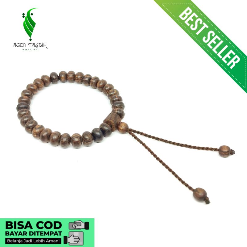 Gelang Kalimasada Motif Pipih, Size 6mmx9mm_COD