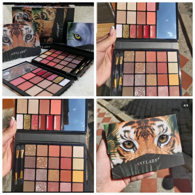 Anylady eyeshadow dompet tiger uk besar