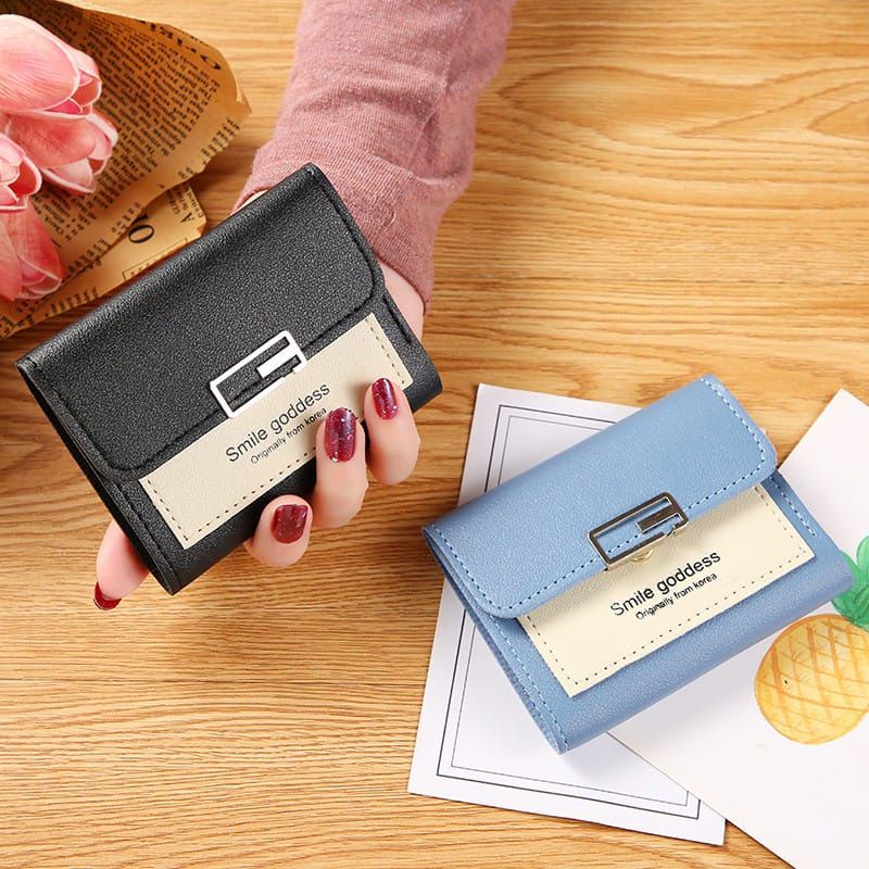 Medan Termurah KD34 Korwan style Dompet trendy dompet lipat wanita import