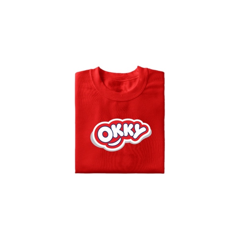 Kaos Baju Okky Viral Merah Anak Kecil Trending