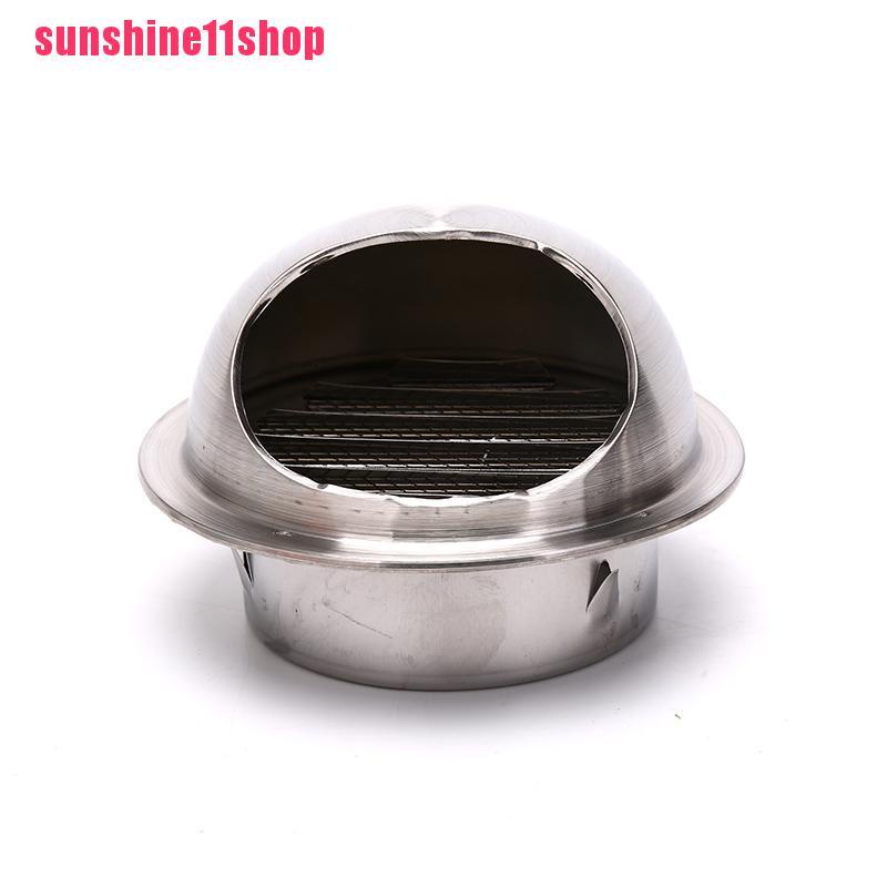 1 Pc Ventilasi Udara Dinding Langit-Langit Bahan Stainless Steel