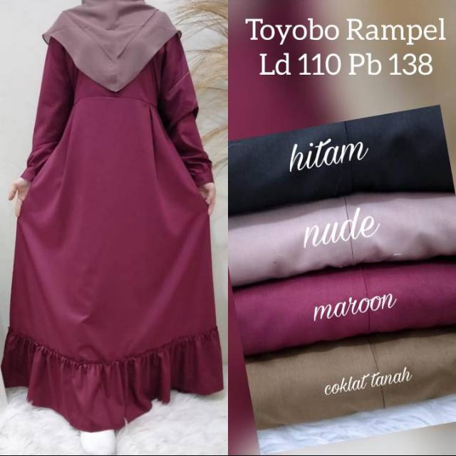 GAMIS TOYOBO REMPEL BAWAH