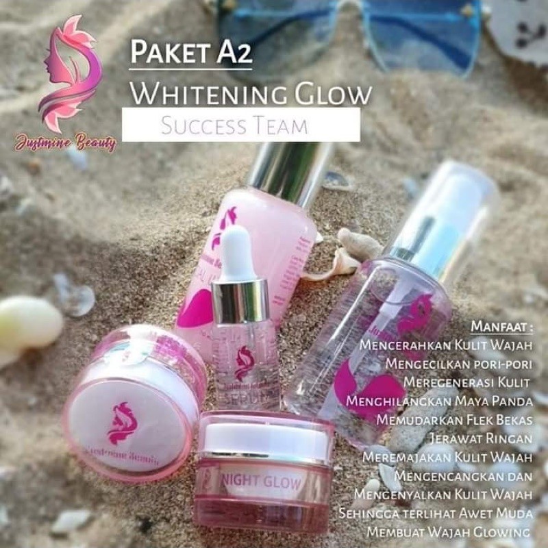 Paketan isi 5 JUSTMINE BEAUTY SKINCARE (paketan klinik/forte)