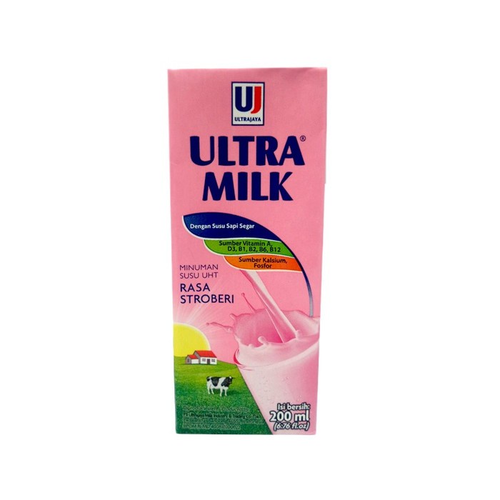 

ULTRA MILK STRAWBERRY 200ML