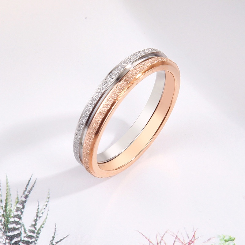 COD✨Cincin Titanium Emas Dan Perak Anti Karat Asli Tidak Luntur Korea ins Fashion Dan Wanita Aksesoris Murah Perhiasan Ready Stock