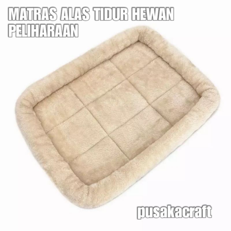 ALAS MATRAS TIKAR TEMPAT TIDUR BULU HEWAN PELIHARAAN