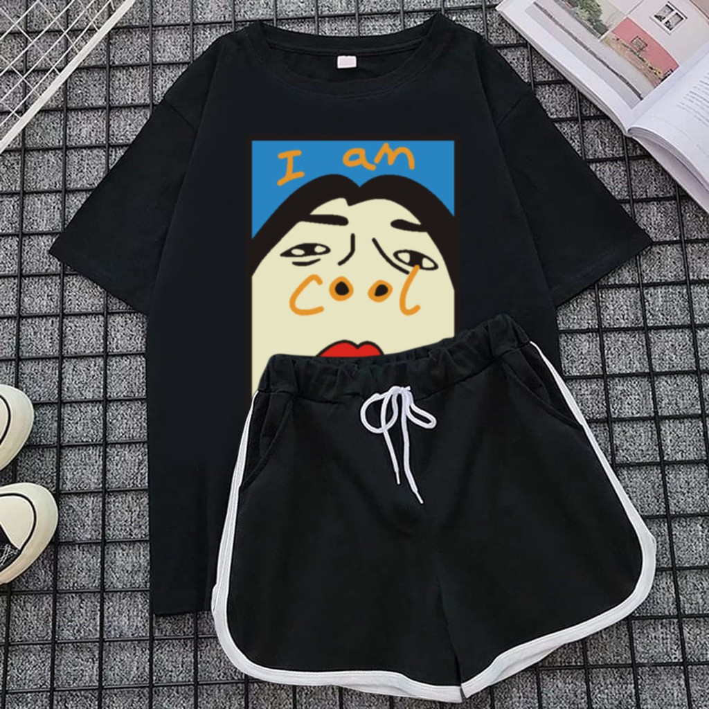 Bess - Stelan Set I AM COOL | Stelan I AM COOL Baju &amp; Celana