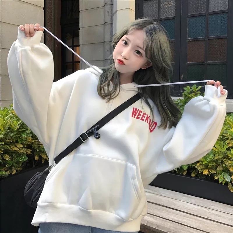 Sweater Wanita Termurah Berkualitas - Weekend Ziper Hodie