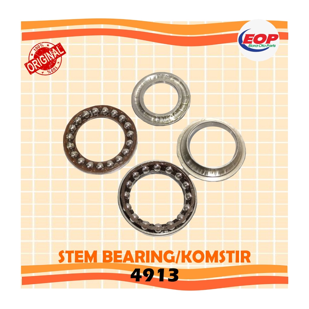 Komstir Stem Bearing Daytona NMAX 155 NEW AEROX 155 4913