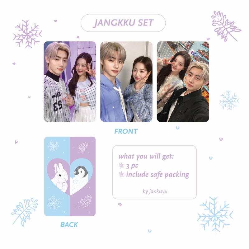 Jangkku Photocard PC Set by jankisyu