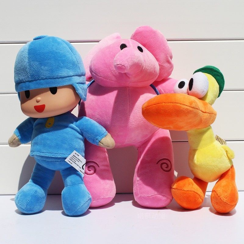 【In stock】Boneka Pocoyo Elly Pato Loula Bahan Plush Lembut Untuk Hadiah