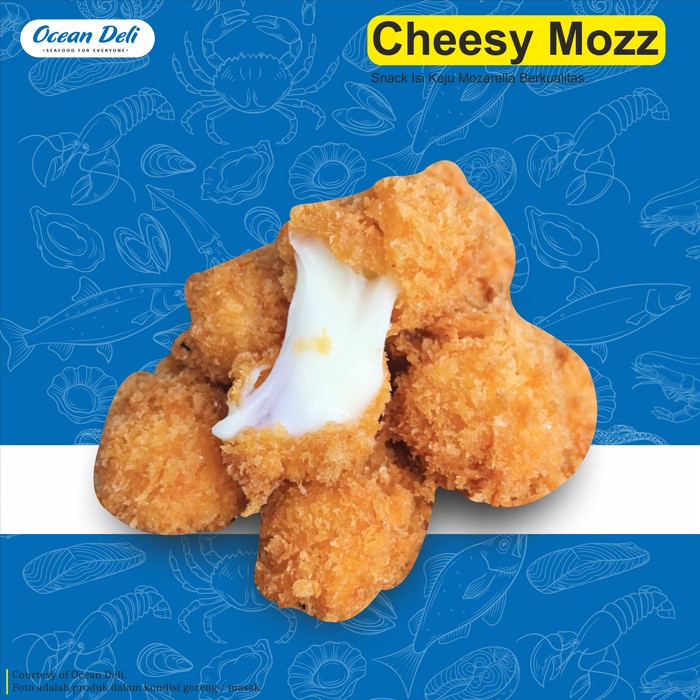 

⭐ COD ⭐ Cheesy Mozz - Ocean Deli 777 (Bola Keju Mozzarella)