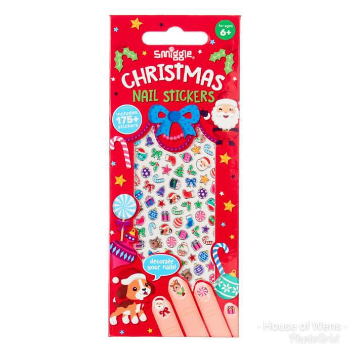 

PROMO SMIGGLE NAIL STICKERS CHRISTMAS - STICKER KUKU GROSIR
