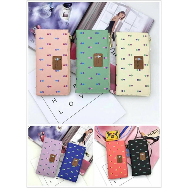 (Cod) Dompet Wanita Adelle Wallet