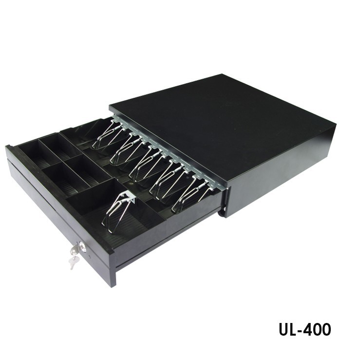 CASH DRAWER UL-400/UL400 LACI UANG METAL 6 BILL 4 RJ11 TO PRINTER THERMAL