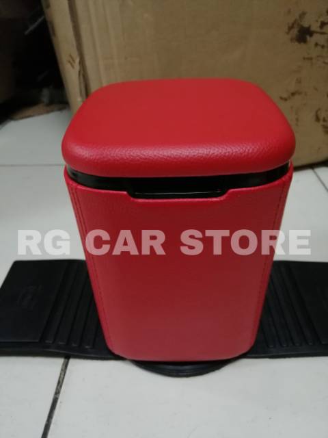 TEMPAT SAMPAH MOBIL BAHAN KULIT