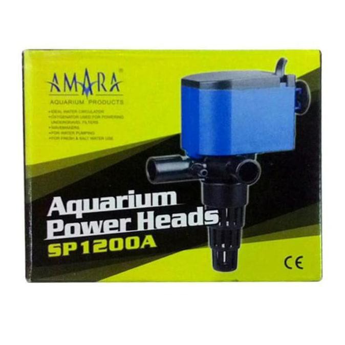 ❂ Pompa Filter Power Head Aquarium Amara Sp 1200 Sp-1200 Amara 1200 ✯