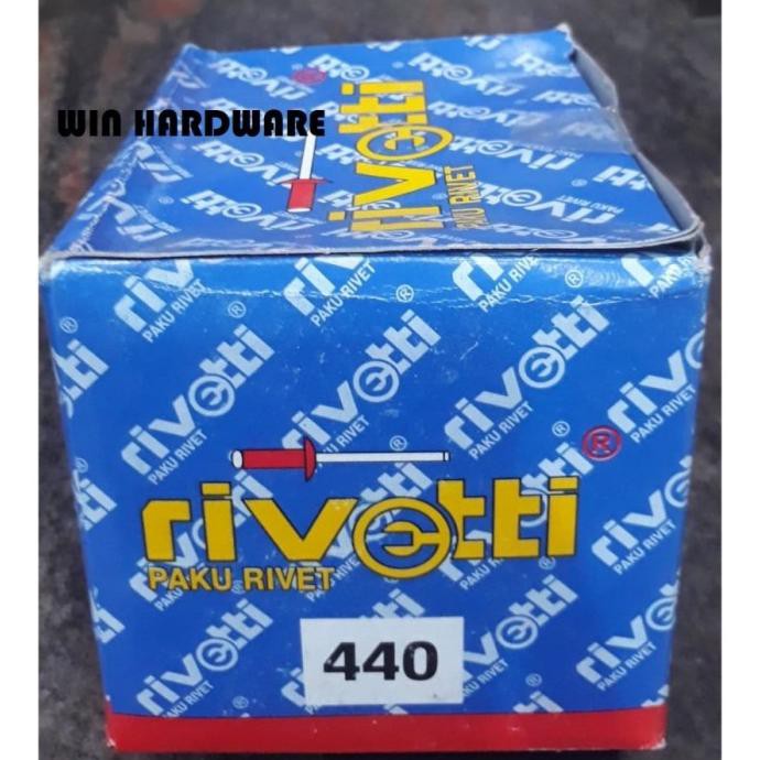

[cod] RIVETTI Blind Rivet Sekrup Paku Rivet 440 3,2 MM X 11 MM ISI 1000 PCS [cod]