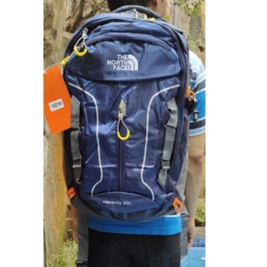 TAS GUNUNG RANSEL THE NORTH FACE 50L  PUNGGUNG CARRIER CAMPING MURAH TERBARU TERKINI 1801