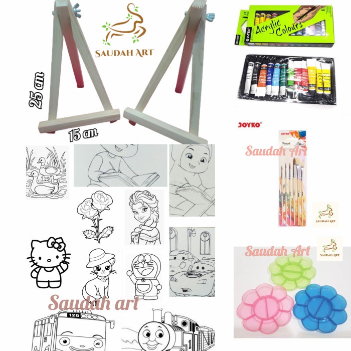

Produk Terbaru Paket Lukis Sketsa Lengkap (Kanvas Sketsa,Palet,Kuas,Cat Akrlik,Easel)