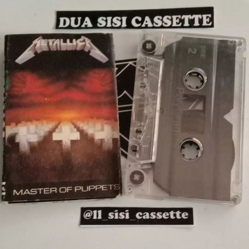 kaset metallica - master of puppets