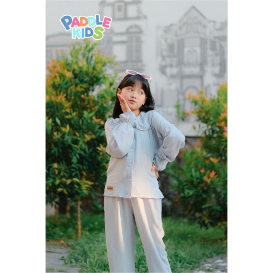 SET AMORA CRINKLE PADDLEKIDS SIZE REMAJA / JUNIOR / setelan rayom crinckle by paddle kids