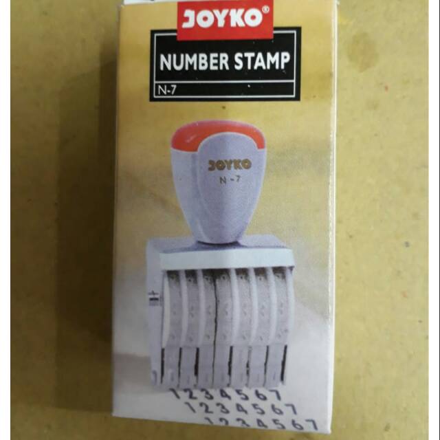 

Stempel nomor Joyko N7