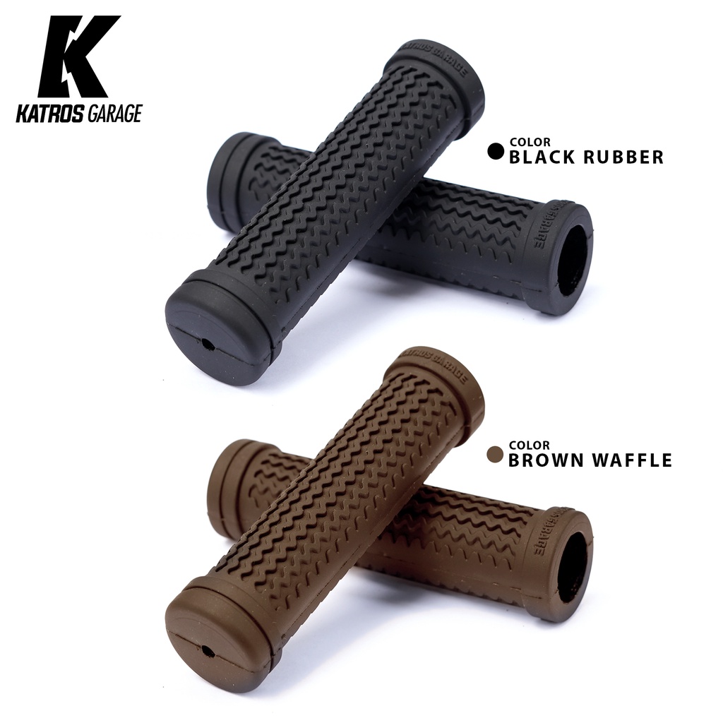 Katros Garage - Handgrip Katros Ribbed Series - Grip Gas / Hand Grip Motor Universal