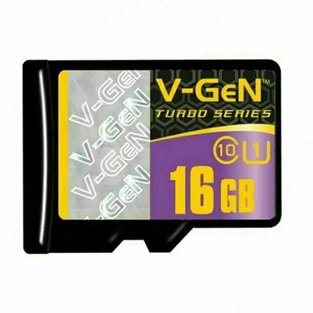 MICRO SD V-GEN MEMORY CARD VGEN 4GB 8GB 16GB 32GB 64GB 128GB MEMORI TURBO SERIES CLASS 10