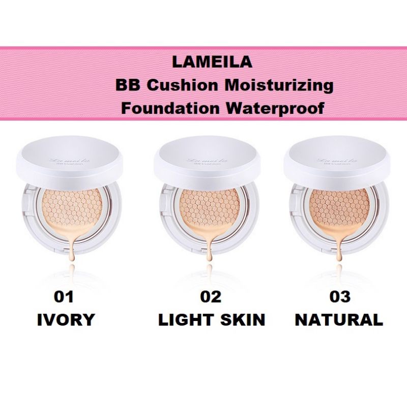 LAMEILA BB Cushion Moisturizing Foundation Waterproof DJ 9009