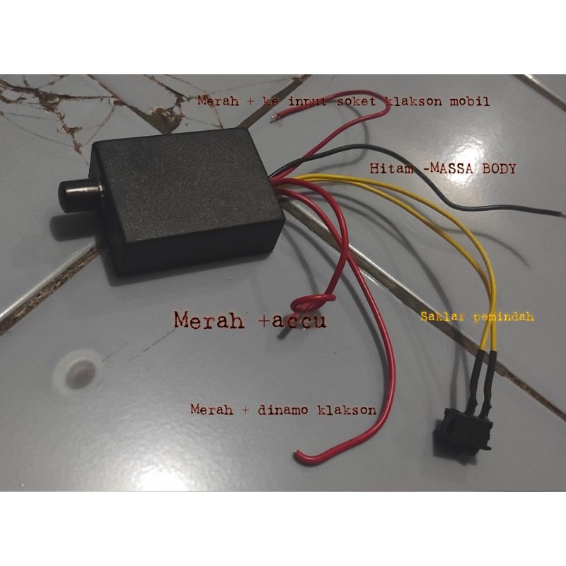 MODUL KLAKSON PUTUS PUTUS KHUSUS KLAKSON DINAMO 1 TROMPET