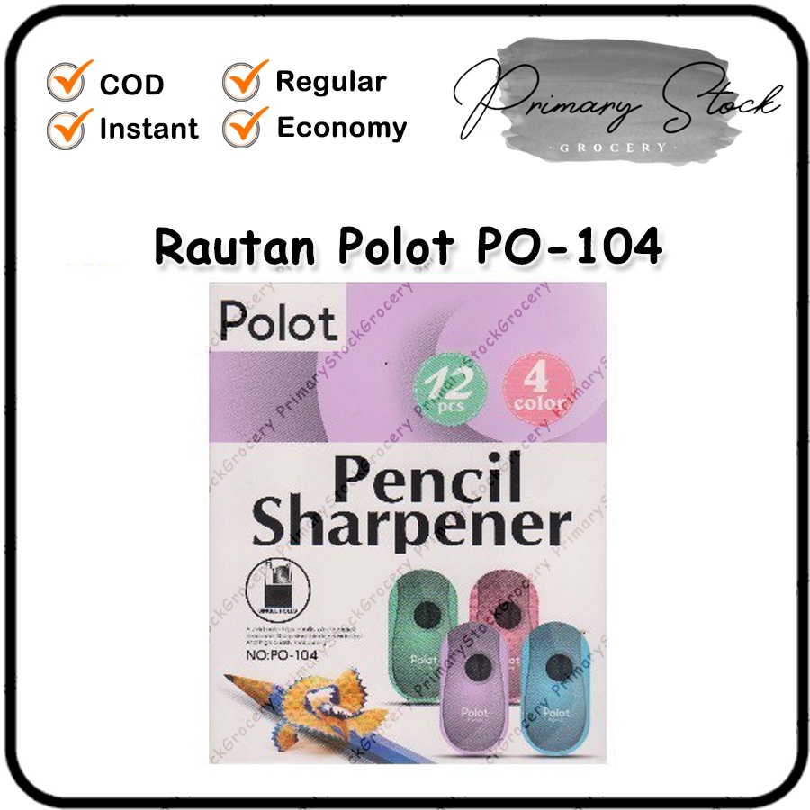 

Rautan Pensil Kecil Pengserut Pensil Alis Serutan POLOT PO 104