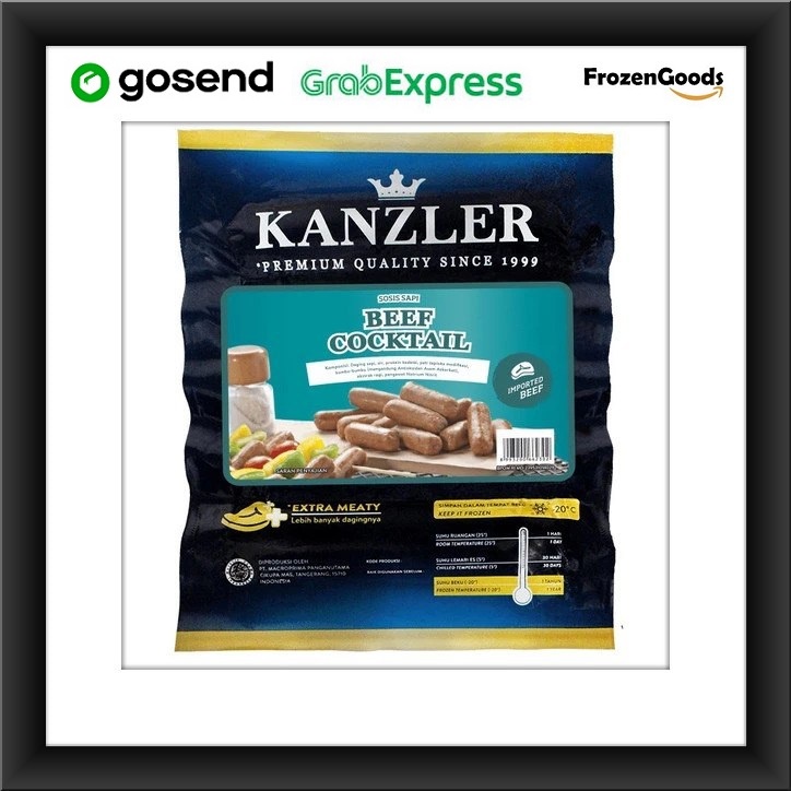 

KANZLER SOSIS BEEF COCKTAIL 250 gr