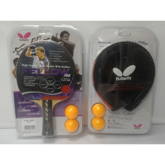 Bat Pingpong / Bed Tenis Meja Butterfly- Fellow 300