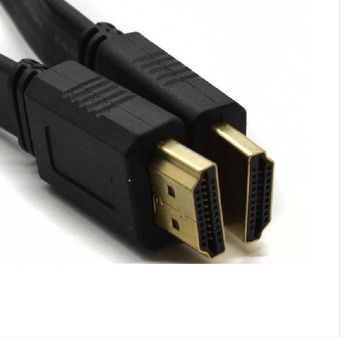 kabel HDMI 15M Male To Male Gold Plate Flat 15 Meter HDTV Highspeed BEST QUALITY