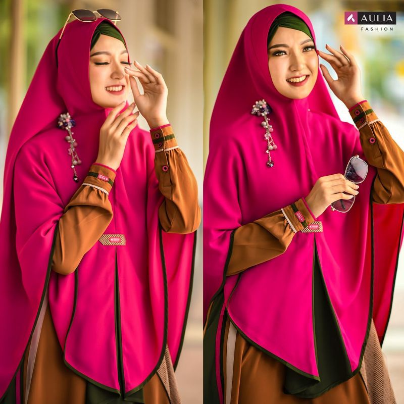 GAMIS AULIA ELIZA TASSEL BROWN