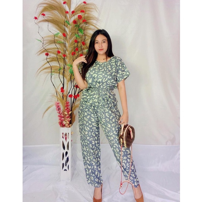 Daster Babydoll Panjang Bali-BD - TUTUL GREY