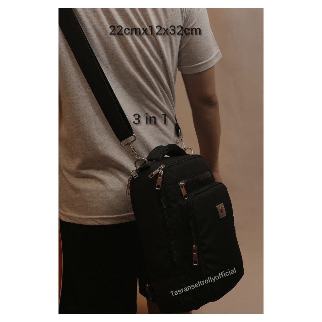 Tas Selempang Travel Polo Interclub Tablet-Ipad max 10,5 inch 100% original