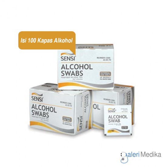 Sensi Alcohol Swabs / Tissue Alkohol / Alcohol Swab