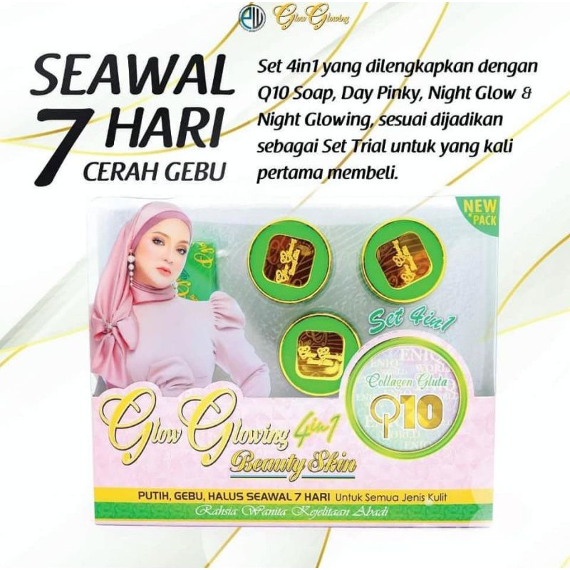 Harga promo bisa cod glow glowing 4in1 original malaysia