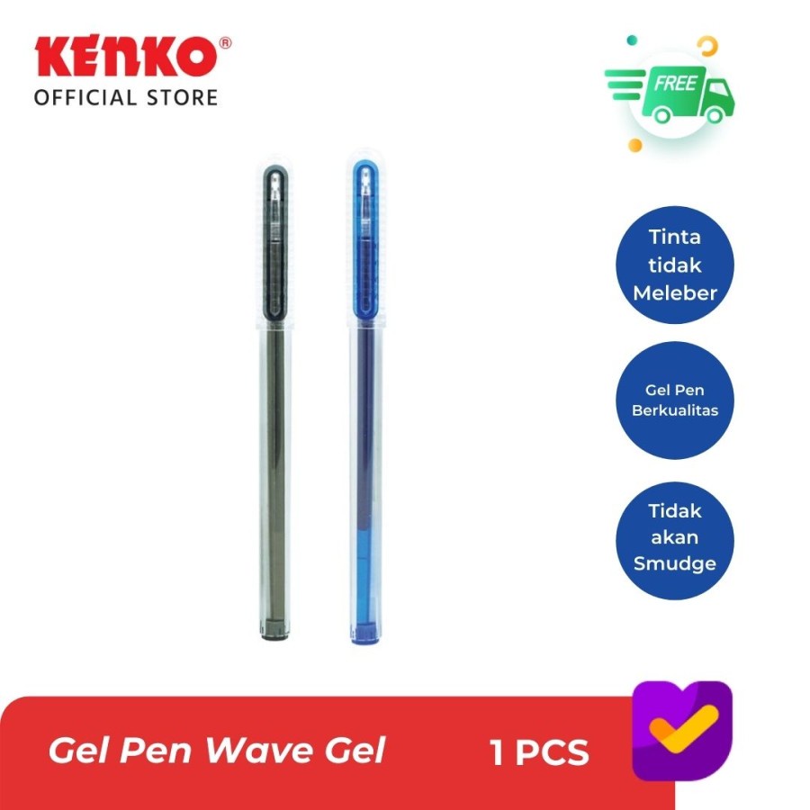 

Kenko Gel Pen / Pen Gel / Pen Tinta Gel Wave Gel