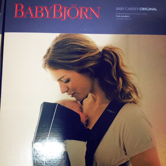 Gendongan Baby Bjorn Ori( black)