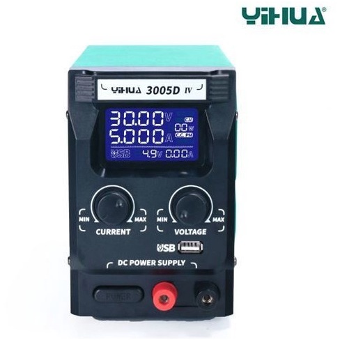 YIHUA 3005D-lV 30V 5A DC Power Supply Adjustable 4 Digit Original