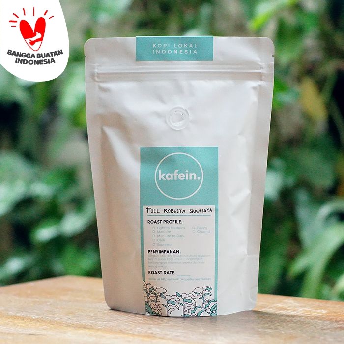 

Jual Espresso Kopi Susu Full Robusta Sriwijaya 250 gram (biji/bubuk) - Bubuk Halus Free ongkir