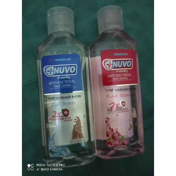 nuvo hand sanitizer gel wingscare 85ml