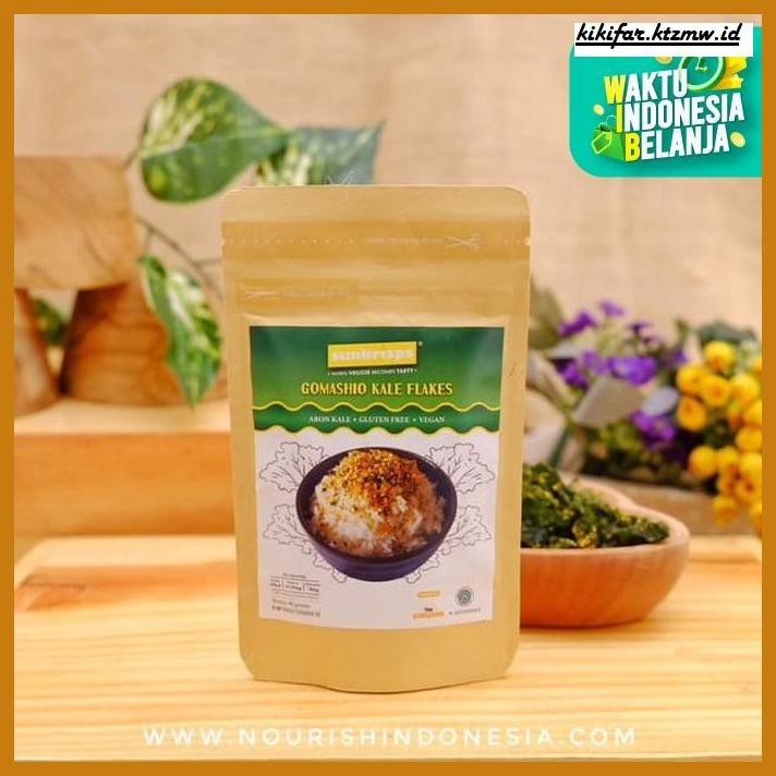 

GNIREKDOOF- HELLO SUNSHINE, GOMASHIO KALE FLAKES 40GR -ORIGINAL.