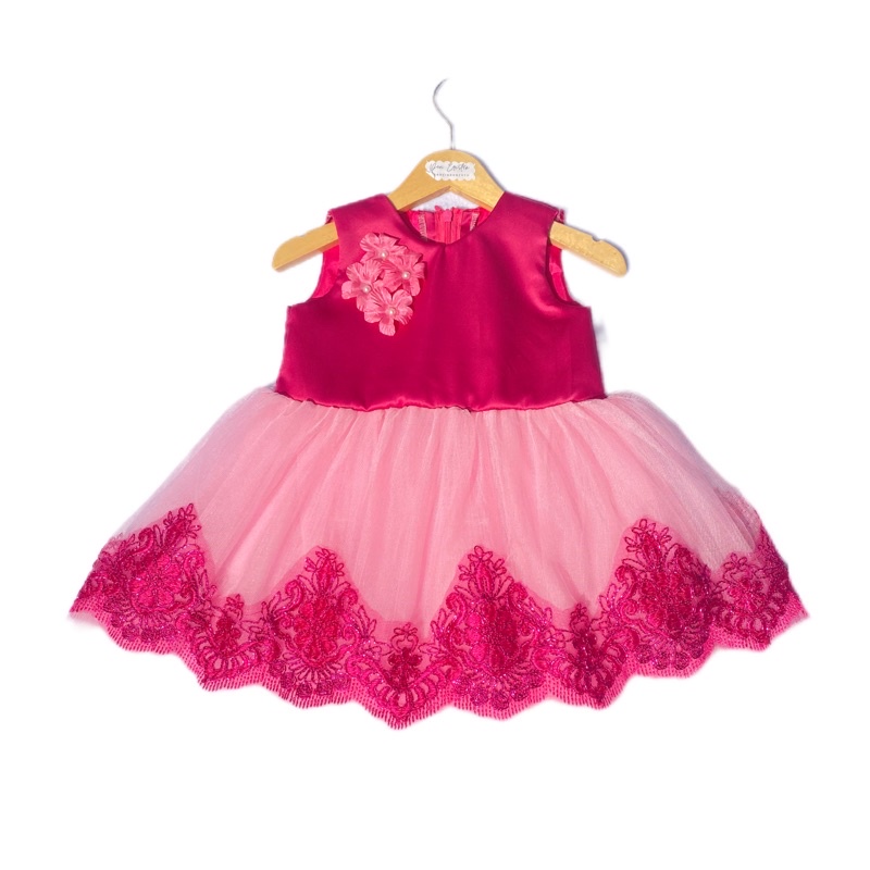 DRESS BRUKAT ANAK | dress tutu aluna 1-10th