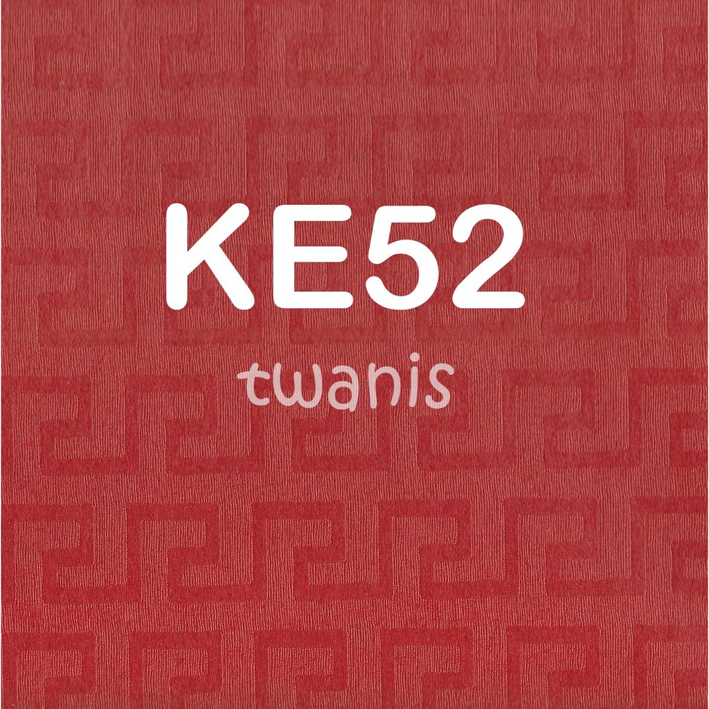 20 LEMBAR KERTAS EKSKLUSIF FANCY PAPER EMBOSS KODE KE52